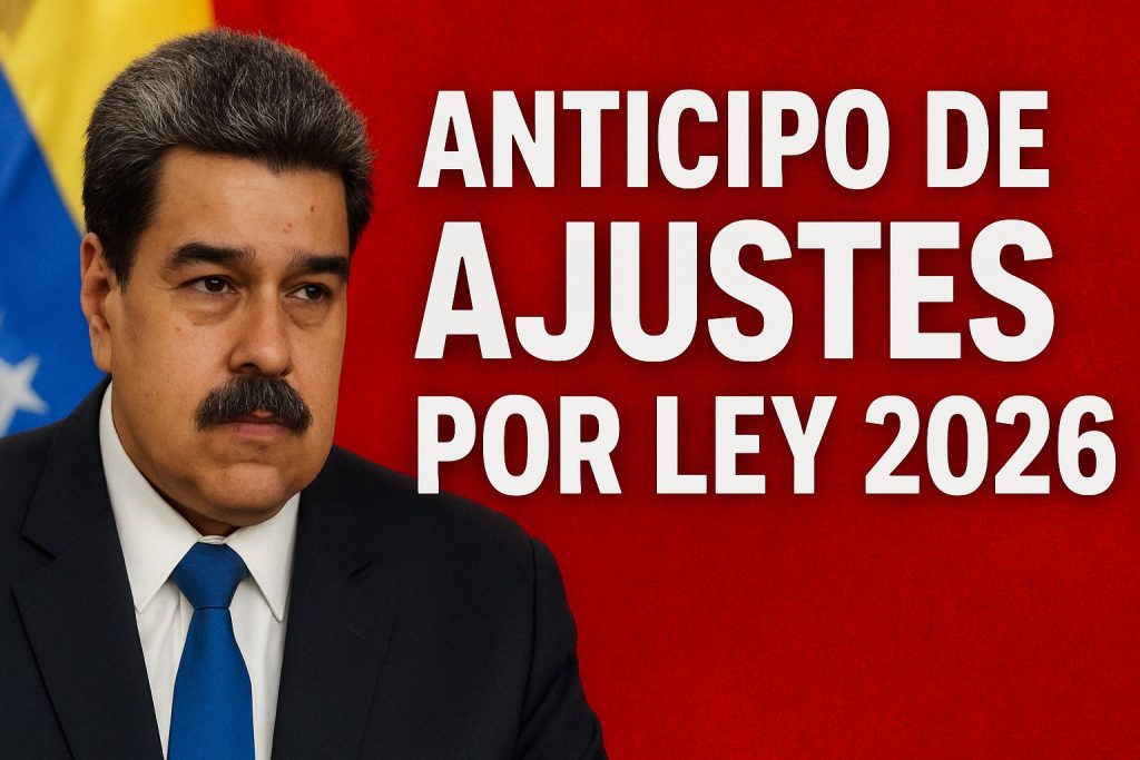 Anticipo de Ajustes por Ley 2026: Quiénes Califican y Cuándo se Aplicará
