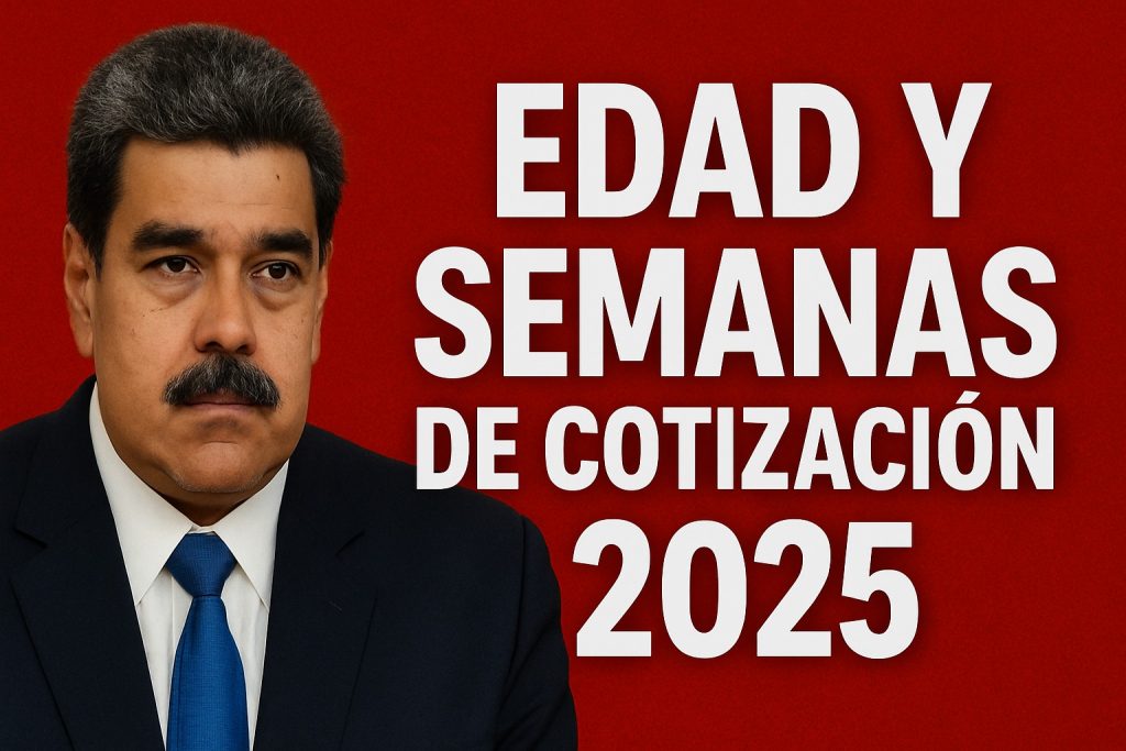 Edad y Semanas de Cotización 2025: Sin Cambios en la Base del Cálculo de Pensión