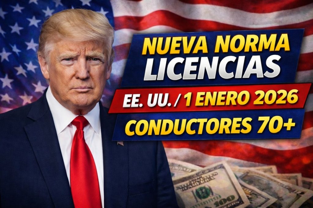 Imagen actual: Nueva norma sobre licencias de conducir en EE. UU. entra en vigor el 1 de enero de 2026 los cambios que todo conductor mayor de 70 años debe conocer