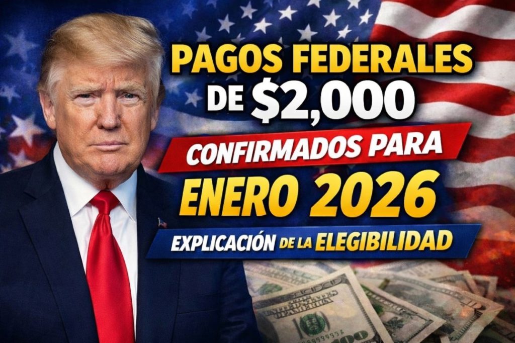 Imagen actual: Pagos federales de $2,000 confirmados para enero de 2026 explicación de la elegibilidad