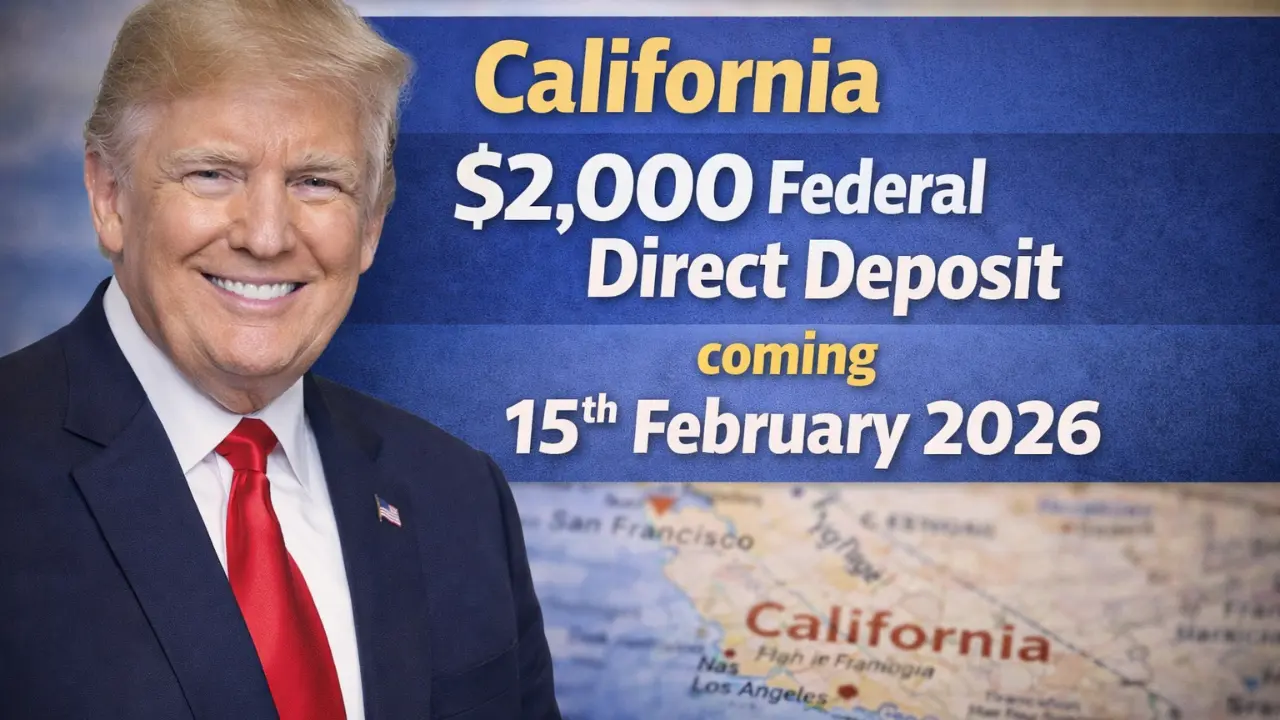 2,000 Federal Direct Deposit in California – February 2026 Payment Schedule and Eligibility Conditions
