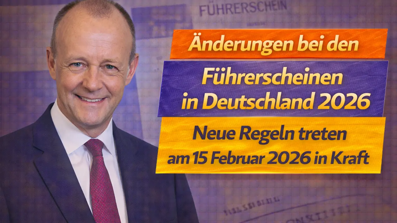 Änderungen bei den Führerscheinen in Deutschland 2026 – Neue Regeln treten am 15 Februar 2026 in Kraft