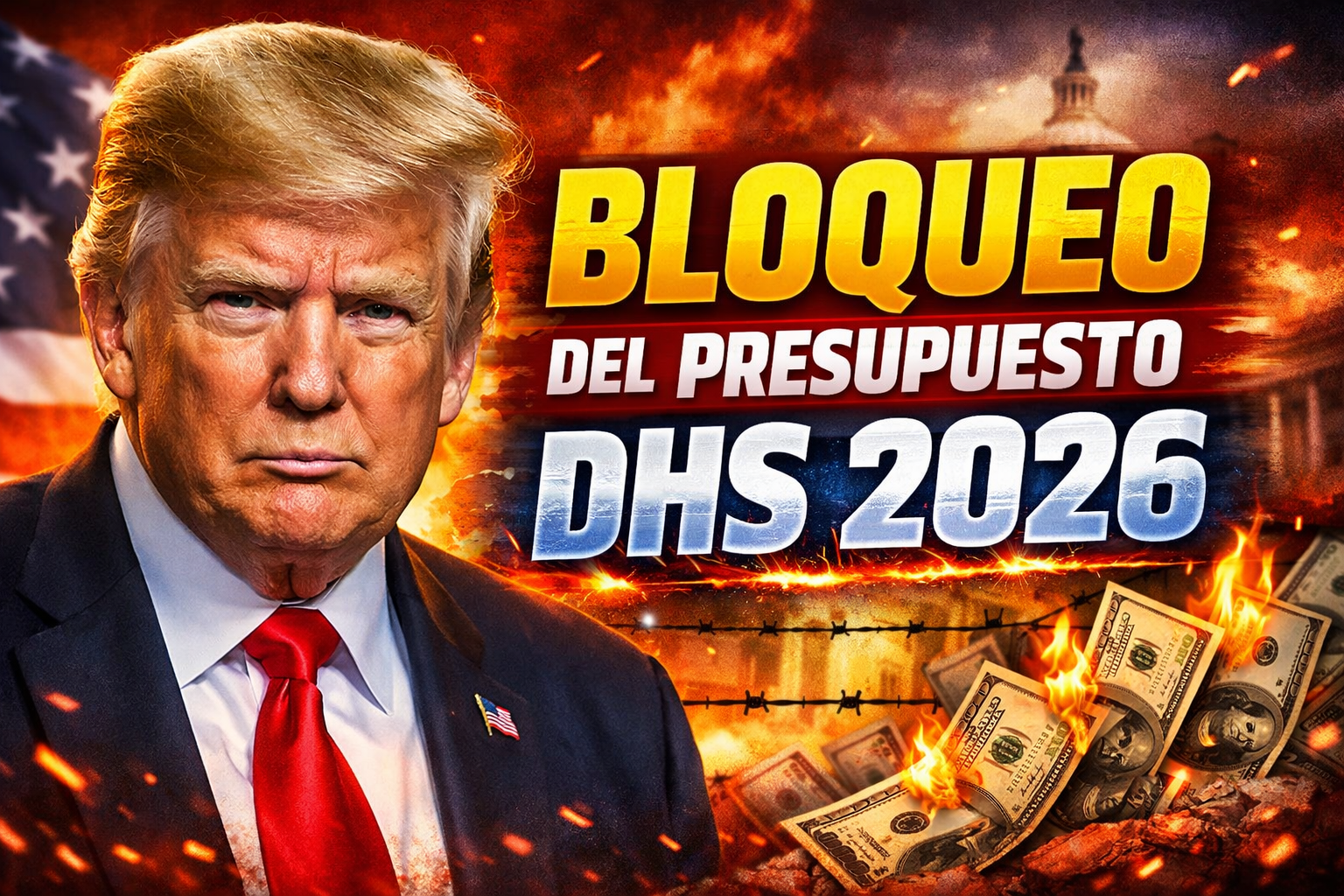 Bloqueo del presupuesto DHS 2026 Impacto en fronteras y seguridad nacional de EE. UU.