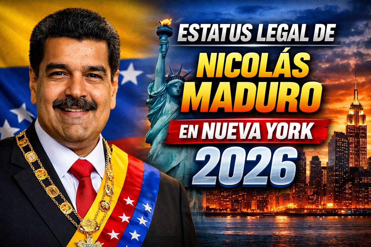 Estatus Legal de Nicolás Maduro en Nueva York 2026 Cargos, Audiencias y Extradición