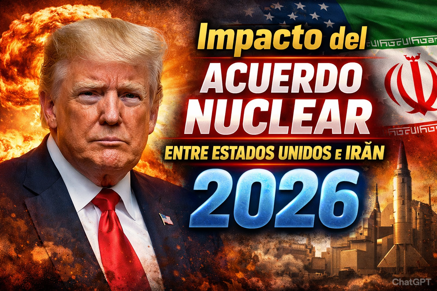 Impacto del acuerdo nuclear entre Estados Unidos y Irán 2026 diplomacia de Donald Trump y efecto en el precio del petróleo
