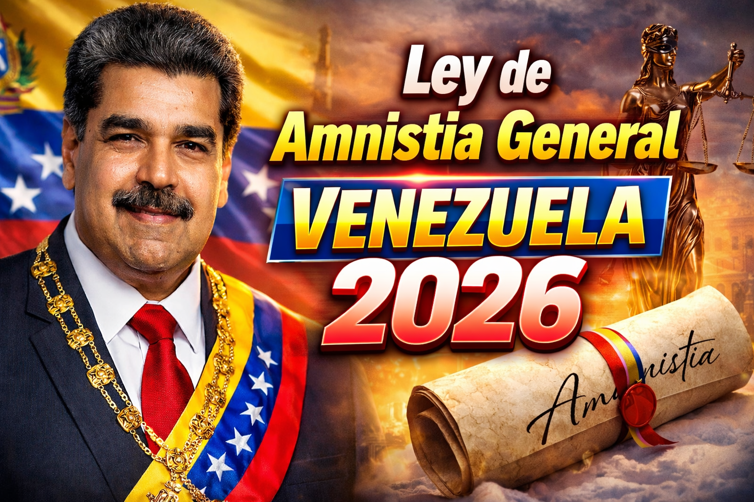 Ley de Amnistía General Venezuela 2026 Liberación de Presos Políticos y Reconciliación Nacional en Debate