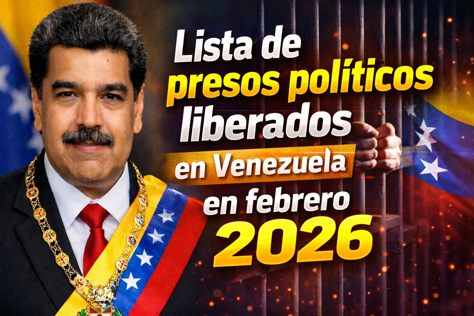 Lista de presos políticos liberados en Venezuela en febrero 2026 nombres confirmados y balance
