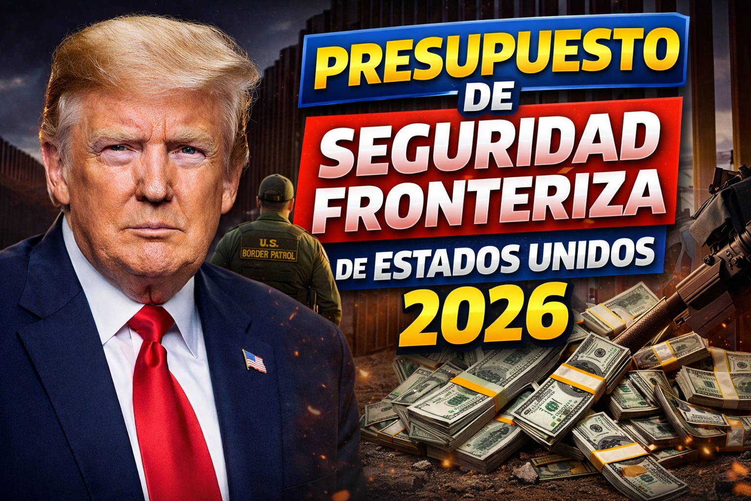 Presupuesto de seguridad fronteriza de Estados Unidos 2026 cifras clave, recortes y prioridades