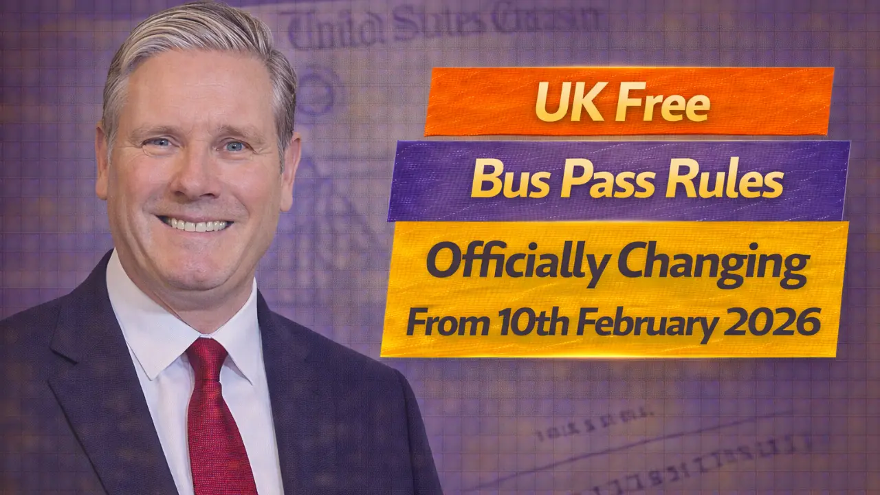 UK Free Bus Pass Rules Officially Changing From 10th February 2026