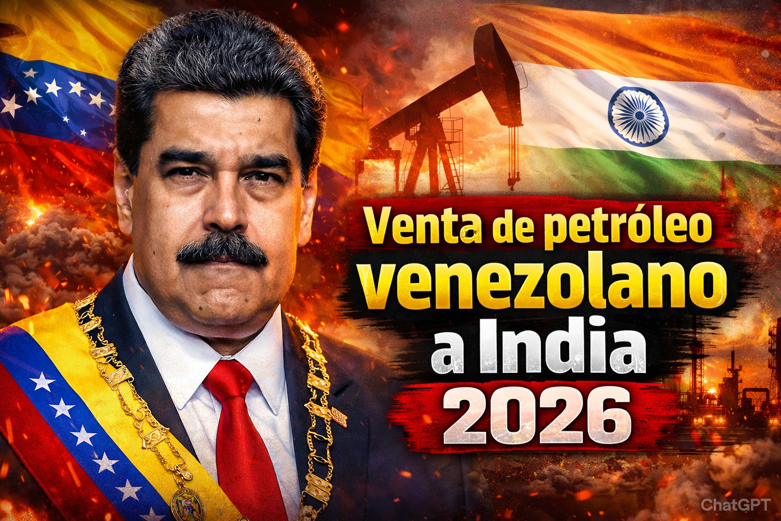Venta de petróleo venezolano a India 2026 acuerdos energéticos y negociaciones claves