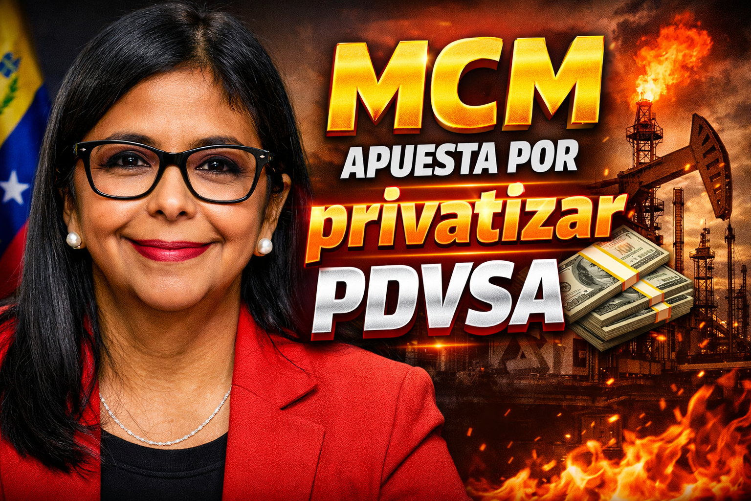 MCM apuesta por privatizar PDVSA así sería el futuro de la industria petrolera venezolana y el fin del control estatal (2)