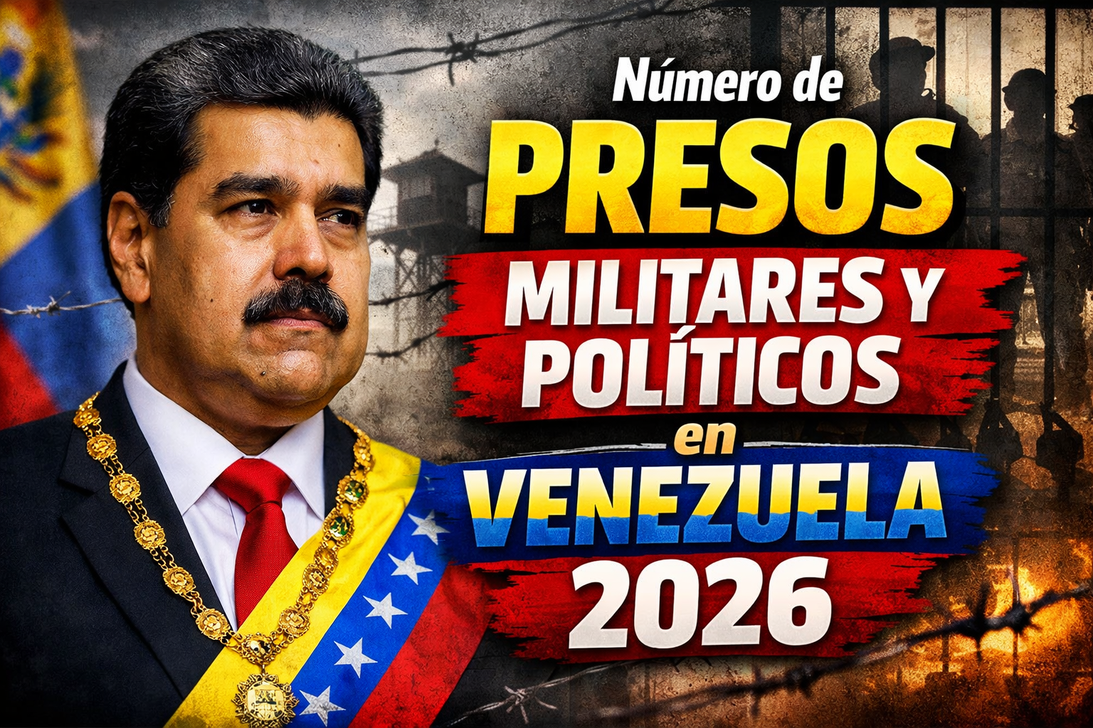 Número de Presos Militares y Políticos en Venezuela 2026 Huelga de Hambre y Crisis Carcelaria