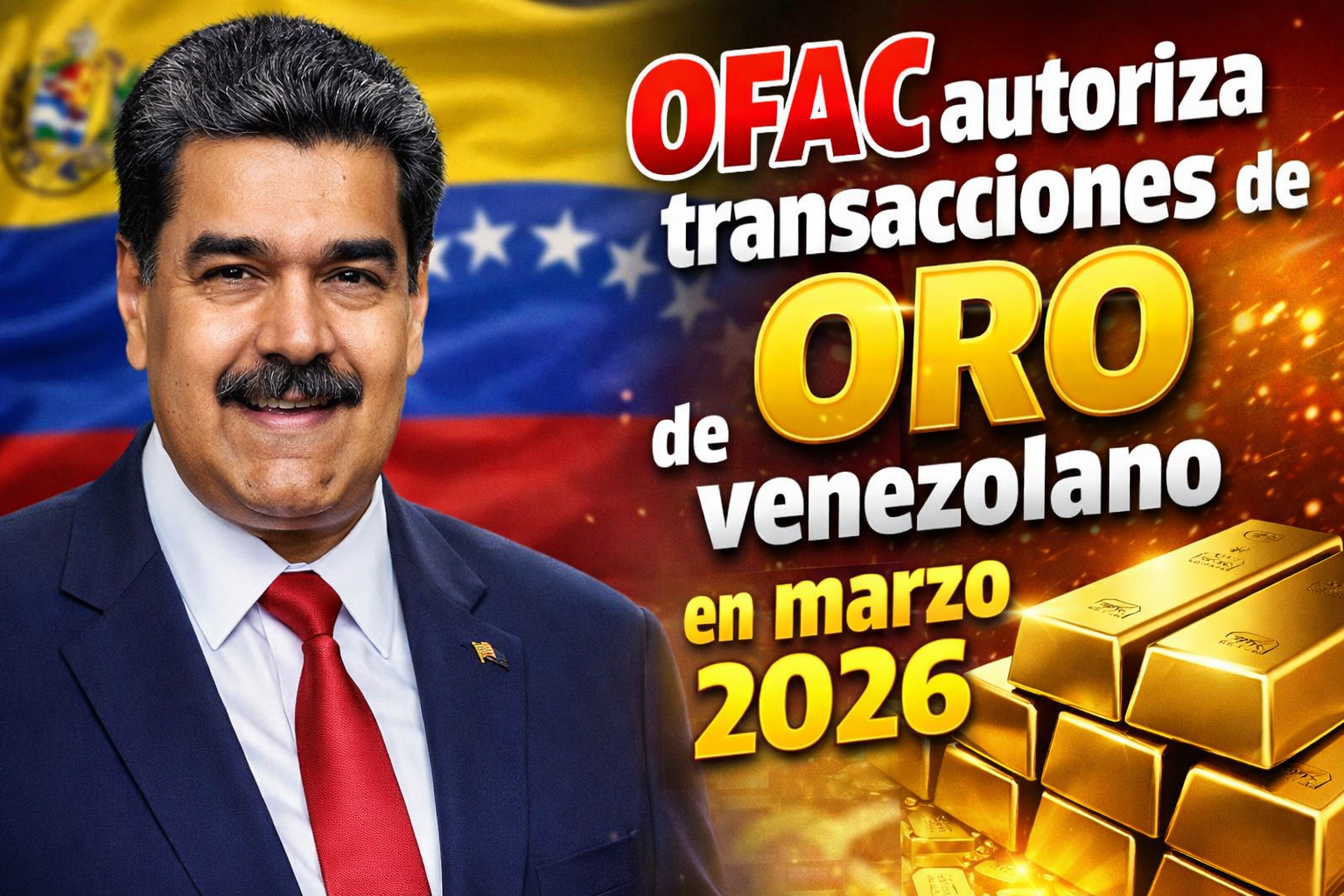 OFAC autoriza transacciones de oro venezolano en marzo 2026 inversión extranjera y apertura del Arco Minero del Orinoco