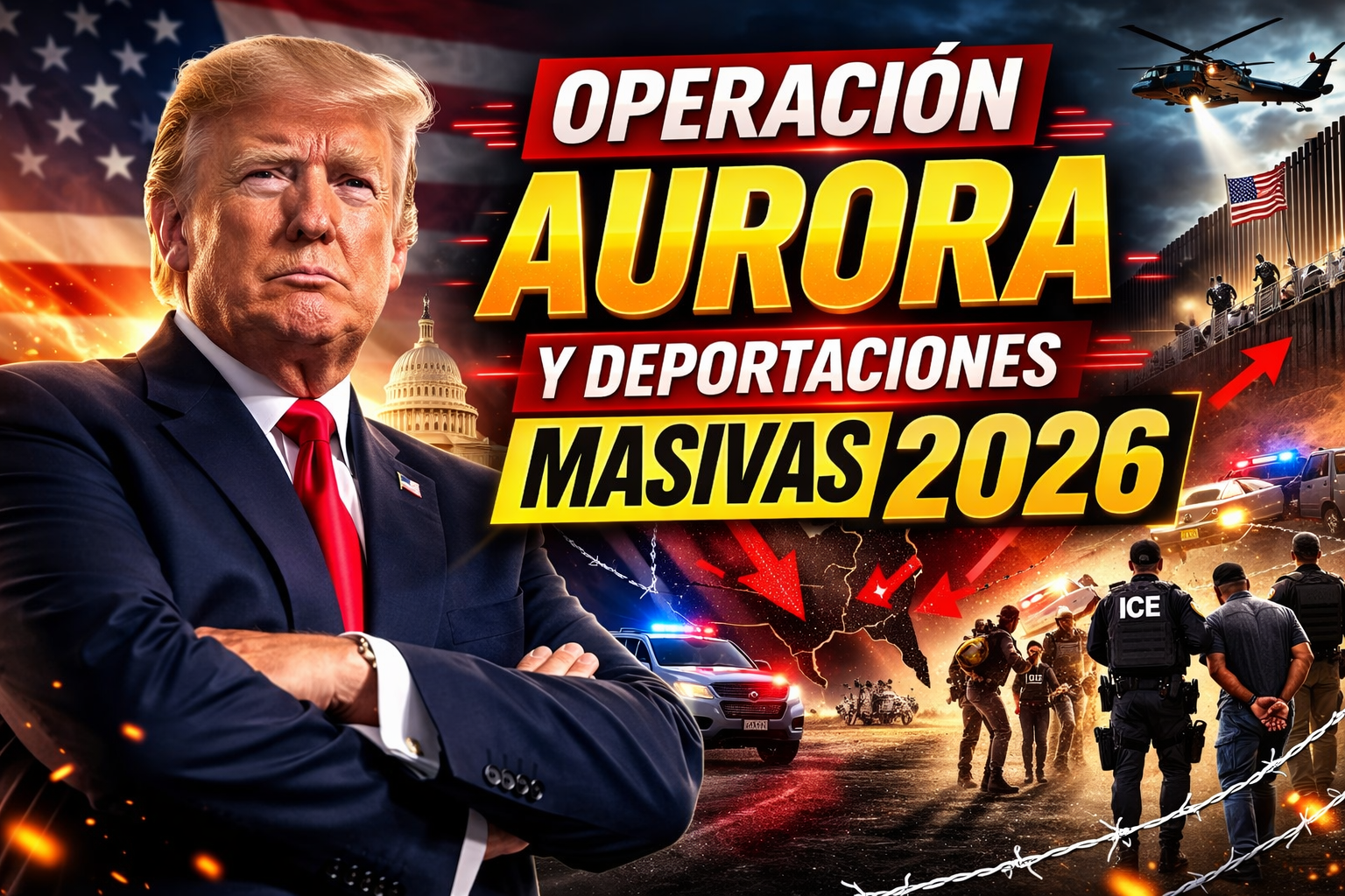 Operación Aurora y deportaciones masivas 2026 impacto en comunidades hispanas y estatus legal en EE. UU.