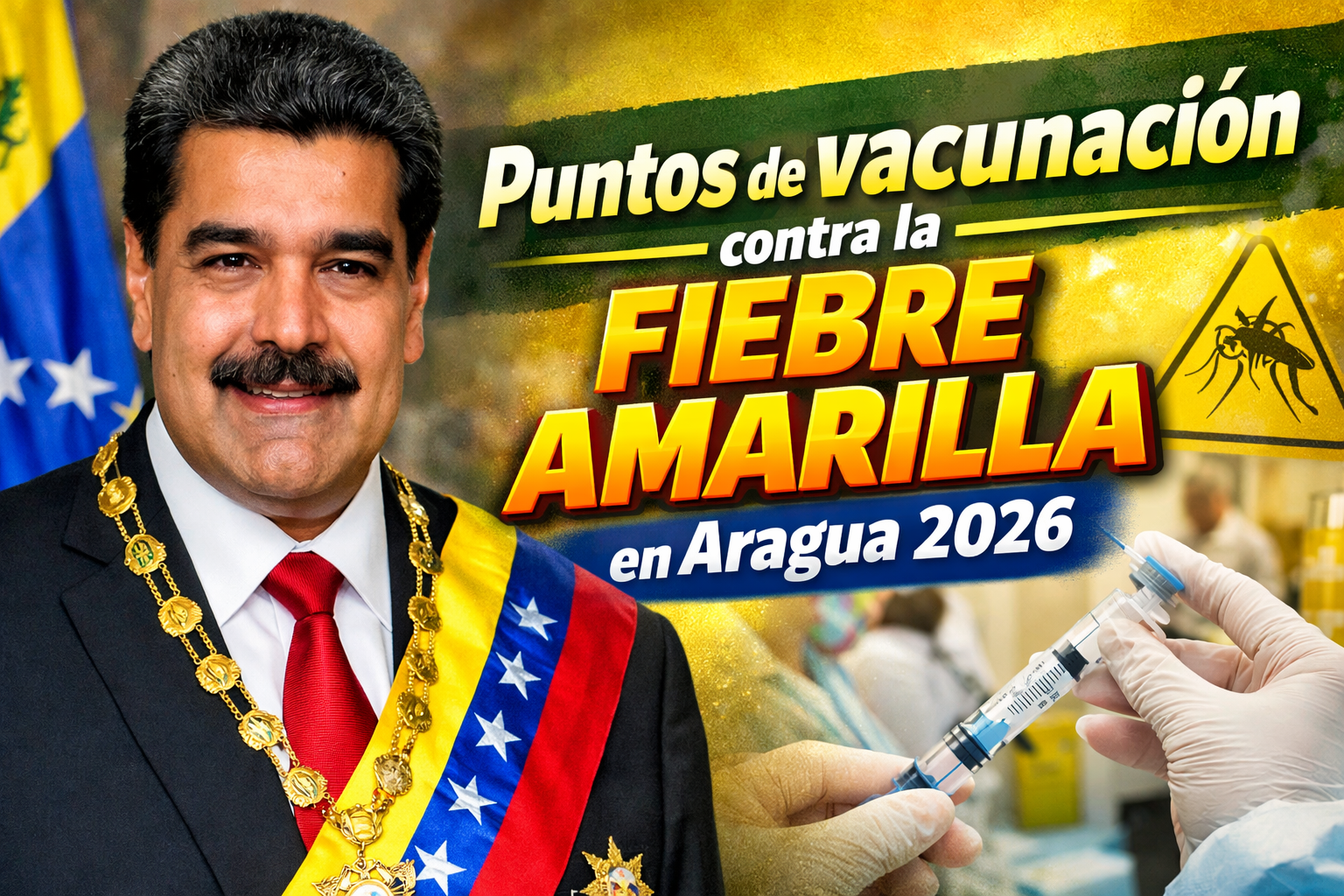 Puntos de vacunación contra la fiebre amarilla en Aragua 2026 prevención y certificado internacional para viajeros
