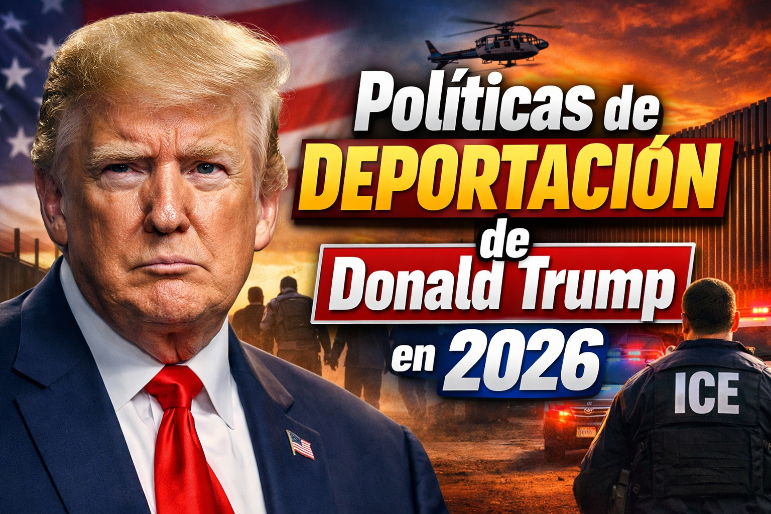 Políticas de deportación de Donald Trump en 2026 crisis migratoria en la frontera y debate por derechos humanos