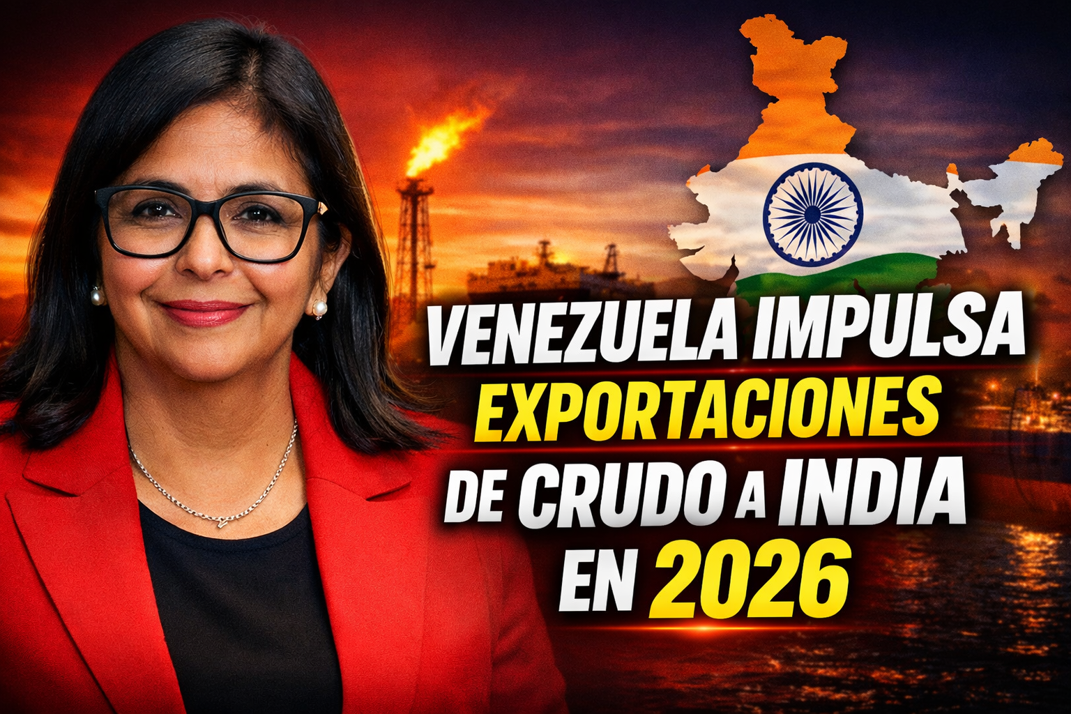 Venezuela impulsa exportaciones de crudo a India en 2026 claves del acuerdo entre PDVSA y Reliance